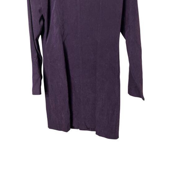 Vintage Dawn Joy 90s Purple Long Line Blazer Size 9/10 - Picture 9 of 9